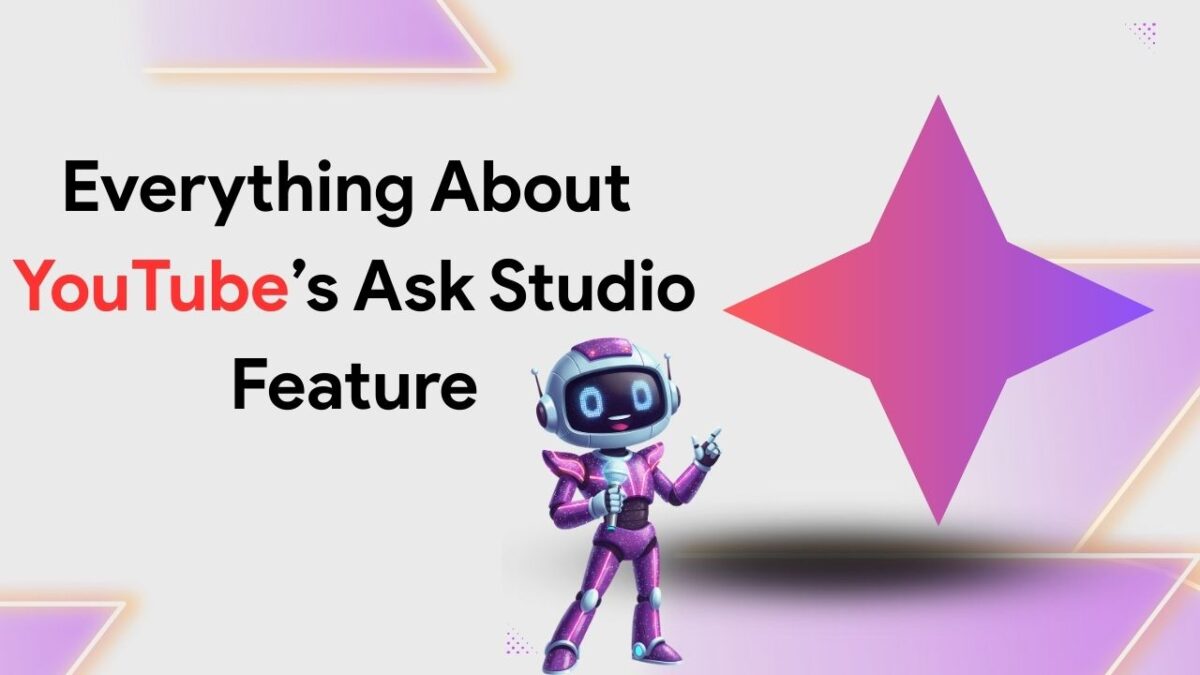 what is youtube's ask studio feature