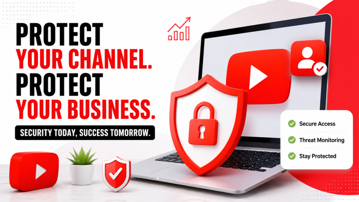 YouTube Channel Hacking Is No Longer Rare. It’s a Business Risk Every Creator Should Take Seriously.