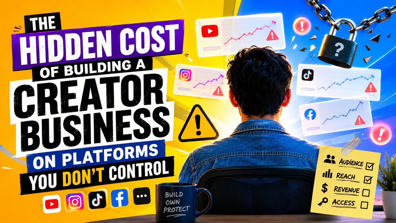 The Hidden Cost of Building a Creator Business on Platforms You Don't Control