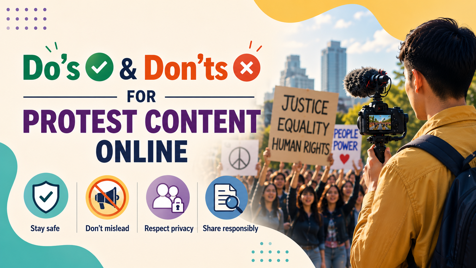 Making a Protest Video? Here Are the Dos and Don'ts Before You Film and Upload